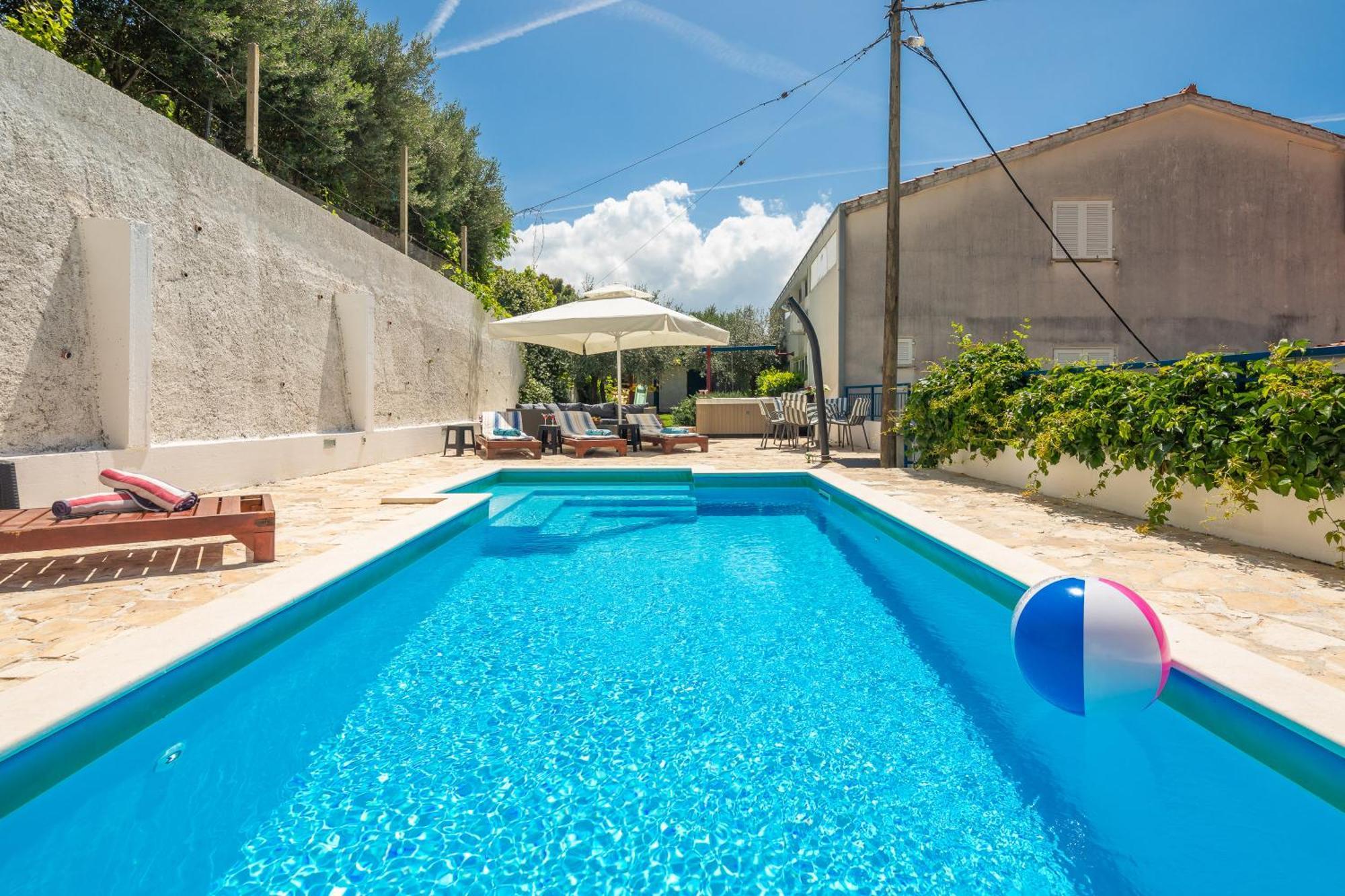 לוקבה Caleta Seaview Suites II - Pool & Jacuzzi מראה חיצוני תמונה